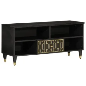 Mueble de TV madera maciza de mango 100x33x46 cm de vidaXL, Muebles TV - Ref: Foro24-358336, Precio: 61,52 €, Descuento: %