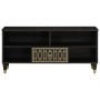 Mueble de TV madera maciza de mango 100x33x46 cm de vidaXL, Muebles TV - Ref: Foro24-358336, Precio: 61,52 €, Descuento: %