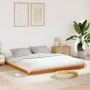 Wax brown pine solid wood bed frame 120x200 cm by vidaXL, Beds and slatted bases - Ref: Foro24-847146, Price: 135,08 €, Disco...