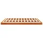Wax brown pine solid wood bed frame 120x200 cm by vidaXL, Beds and slatted bases - Ref: Foro24-847146, Price: 135,08 €, Disco...