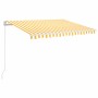 Toldo manual retráctil con LED amarillo y blanco 350x250 cm de vidaXL, Toldos - Ref: Foro24-3068883, Precio: 259,98 €, Descue...