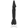 Tela de repuesto para sombrilla negro 500 cm de vidaXL, Telas para sombrillas y toldos - Ref: Foro24-312544, Precio: 85,61 €,...