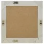 Espejo de pared estilo barroco plateado 50x50 cm de vidaXL, Espejos - Ref: Foro24-320314, Precio: 47,01 €, Descuento: %