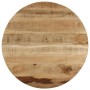 Mesa de centro madera maciza de mango sin tratar 60x40 cm en Mesas de centro | Comprar online en Foru.es