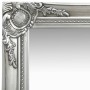 Espejo de pared estilo barroco plateado 40x40 cm de vidaXL, Espejos - Ref: Foro24-320306, Precio: 37,80 €, Descuento: %