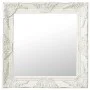 Espejo de pared estilo barroco blanco 50x50 cm de vidaXL, Espejos - Ref: Foro24-320312, Precio: 37,76 €, Descuento: %