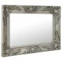 Espejo de pared estilo barroco plateado 50x40 cm de vidaXL, Espejos - Ref: Foro24-320310, Precio: 42,87 €, Descuento: %
