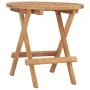 Folding garden dining set 3 pieces teak wood cushions by vidaXL, Garden sets - Ref: Foro24-3063181, Price: 177,24 €, Discount: %