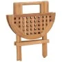 Folding garden dining set 3 pieces teak wood cushions by vidaXL, Garden sets - Ref: Foro24-3063181, Price: 177,24 €, Discount: %