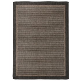 Alfombra de exterior de tejido plano marrón oscuro 200x280 cm de vidaXL, Alfombras - Ref: Foro24-340847, Precio: 118,10 €, De...