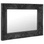 Espejo de pared estilo barroco negro 50x40 cm de vidaXL, Espejos - Ref: Foro24-320311, Precio: 42,87 €, Descuento: %