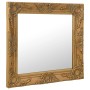 Espejo de pared estilo barroco dorado 60x60 cm de vidaXL, Espejos - Ref: Foro24-320333, Precio: 60,50 €, Descuento: %