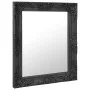 Espejo de pared estilo barroco negro 50x60 cm de vidaXL, Espejos - Ref: Foro24-320319, Precio: 56,98 €, Descuento: %