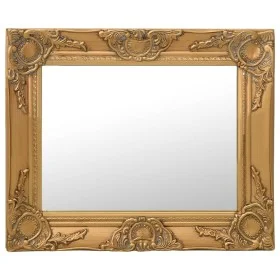 Baroque style golden wall mirror 50x40 cm by vidaXL, Mirrors - Ref: Foro24-320309, Price: 49,20 €, Discount: %