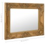 Espejo de pared estilo barroco dorado 50x40 cm de vidaXL, Espejos - Ref: Foro24-320309, Precio: 42,70 €, Descuento: %