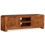 Mueble de TV madera maciza acabado miel 120x30x40 cm en Muebles TV | Comprar online en Foru.es