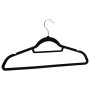 Juego de perchas ropa 50 uds antideslizantes terciopelo negro de vidaXL, Perchas - Ref: Foro24-289921, Precio: 50,49 €, Descu...