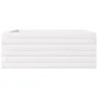 Jardinera de madera maciza de pino blanca 60x60x23 cm de vidaXL, Maceteros y jardineras - Ref: Foro24-847189, Precio: 73,98 €...