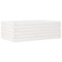 Jardinera de madera maciza de pino blanca 70x40x23 cm de vidaXL, Maceteros y jardineras - Ref: Foro24-847219, Precio: 56,94 €...