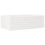 Jardinera de madera maciza de pino blanca 70x40x23 cm de vidaXL, Maceteros y jardineras - Ref: Foro24-847219, Precio: 56,12 €...