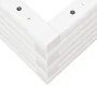 Jardinera de madera maciza de pino blanca 70x40x23 cm de vidaXL, Maceteros y jardineras - Ref: Foro24-847219, Precio: 56,12 €...