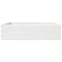Jardinera de madera maciza de pino blanca 90x90x23 cm de vidaXL, Maceteros y jardineras - Ref: Foro24-847204, Precio: 77,82 €...