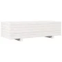 Jardinera de madera maciza de pino blanco 90x40x26,5 cm de vidaXL, Maceteros y jardineras - Ref: Foro24-847334, Precio: 80,02...