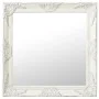 Espejo de pared estilo barroco blanco 60x60 cm de vidaXL, Espejos - Ref: Foro24-320332, Precio: 68,51 €, Descuento: %