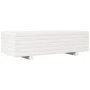 Jardinera de madera maciza de pino blanco 90x40x26,5 cm de vidaXL, Maceteros y jardineras - Ref: Foro24-847334, Precio: 80,02...