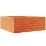 Jardinera de madera maciza pino marrón cera 60x60x23 cm de vidaXL, Maceteros y jardineras - Ref: Foro24-847190, Precio: 73,98...