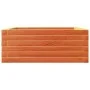 Jardinera de madera maciza pino marrón cera 60x60x23 cm de vidaXL, Maceteros y jardineras - Ref: Foro24-847190, Precio: 73,98...