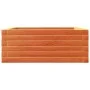 Jardinera de madera maciza pino marrón cera 60x60x23 cm de vidaXL, Maceteros y jardineras - Ref: Foro24-847190, Precio: 73,98...
