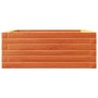 Jardinera de madera maciza pino marrón cera 60x60x23 cm de vidaXL, Maceteros y jardineras - Ref: Foro24-847190, Precio: 74,92...