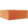 Jardinera de madera maciza pino marrón cera 60x60x23 cm de vidaXL, Maceteros y jardineras - Ref: Foro24-847190, Precio: 73,98...