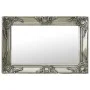 Espejo de pared estilo barroco plateado 60x40 cm de vidaXL, Espejos - Ref: Foro24-320330, Precio: 49,60 €, Descuento: %