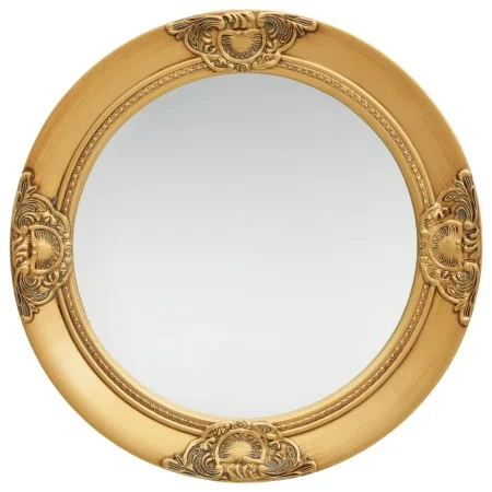 Espejo de pared estilo barroco dorado 50 cm de vidaXL, Espejos - Ref: Foro24-320345, Precio: 52,51 €, Descuento: %