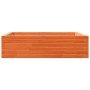 Jardinera de madera maciza pino marrón cera 90x90x23 cm de vidaXL, Maceteros y jardineras - Ref: Foro24-847205, Precio: 87,34...