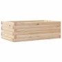 Jardinera de madera maciza de pino 70x40x23 cm de vidaXL, Maceteros y jardineras - Ref: Foro24-847218, Precio: 47,41 €, Descu...