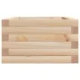 Jardinera de madera maciza de pino 70x40x23 cm de vidaXL, Maceteros y jardineras - Ref: Foro24-847218, Precio: 47,41 €, Descu...