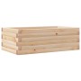 Jardinera de madera maciza de pino 70x40x23 cm de vidaXL, Maceteros y jardineras - Ref: Foro24-847218, Precio: 58,59 €, Descu...