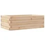 Jardinera de madera maciza de pino 70x40x23 cm de vidaXL, Maceteros y jardineras - Ref: Foro24-847218, Precio: 47,41 €, Descu...