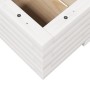 Jardinera de madera maciza de pino blanco 110x60x26,5 cm de vidaXL, Maceteros y jardineras - Ref: Foro24-847349, Precio: 108,...