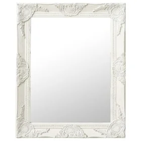 Espejo de pared estilo barroco blanco 50x60 cm de vidaXL, Espejos - Ref: Foro24-320316, Precio: 52,31 €, Descuento: %