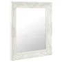 Espejo de pared estilo barroco blanco 50x60 cm de vidaXL, Espejos - Ref: Foro24-320316, Precio: 52,31 €, Descuento: %