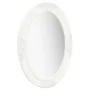Espejo de pared estilo barroco blanco 50x70 cm de vidaXL, Espejos - Ref: Foro24-320352, Precio: 52,55 €, Descuento: %
