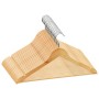 Juego de perchas para ropa 20 uds antideslizantes madera dura de vidaXL, Perchas - Ref: Foro24-289911, Precio: 35,22 €, Descu...