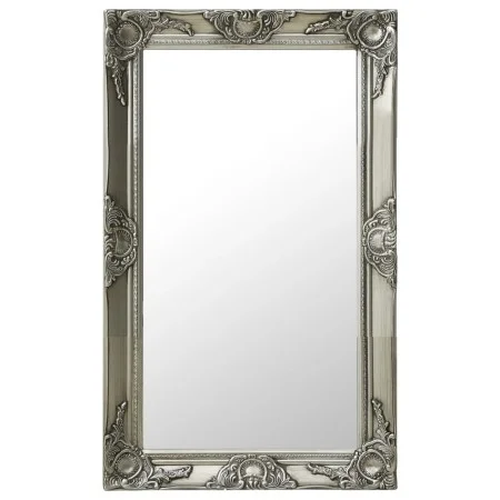 Silver baroque style wall mirror 50x80 cm by vidaXL, Mirrors - Ref: Foro24-320322, Price: 63,20 €, Discount: %