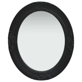 Espejo de pared estilo barroco negro 50x60 cm de vidaXL, Espejos - Ref: Foro24-320351, Precio: 58,72 €, Descuento: %