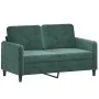 Dark green velvet 3-piece sofa set by vidaXL, Sofas - Ref: Foro24-3202026, Price: 606,94 €, Discount: %