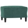 Dark green velvet 3-piece sofa set by vidaXL, Sofas - Ref: Foro24-3202026, Price: 606,94 €, Discount: %